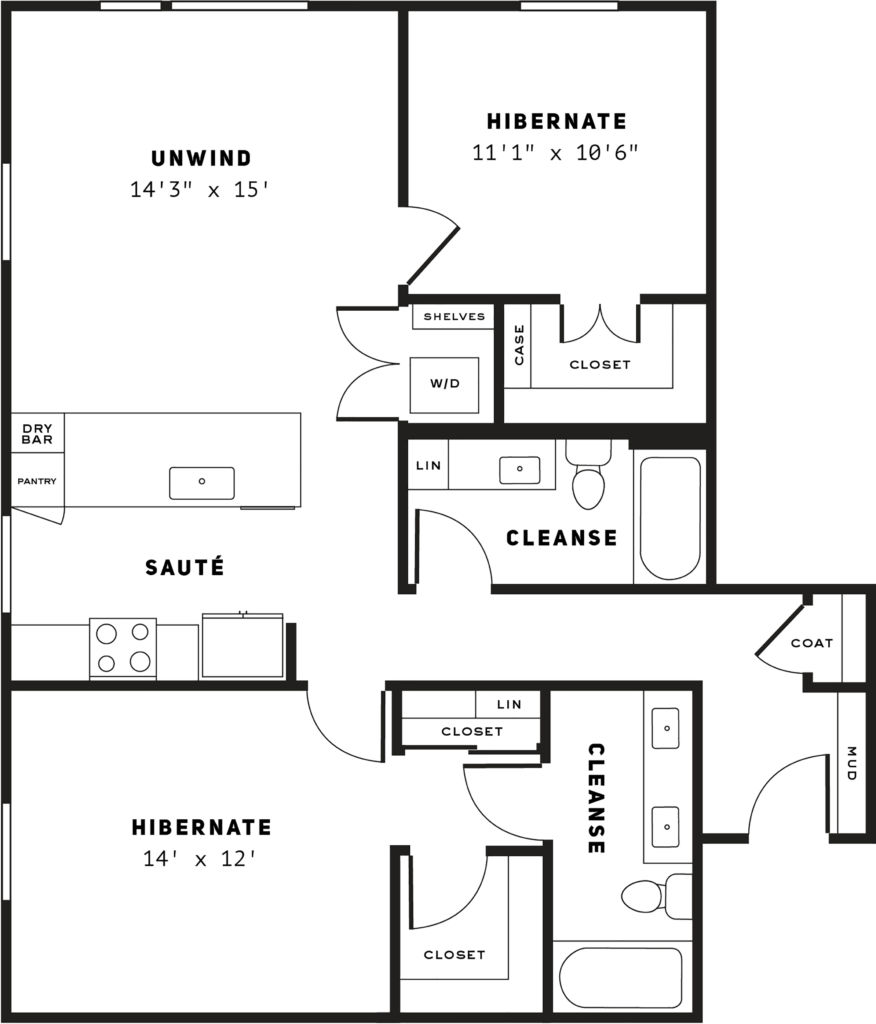 two-bedroom Seattle apartments